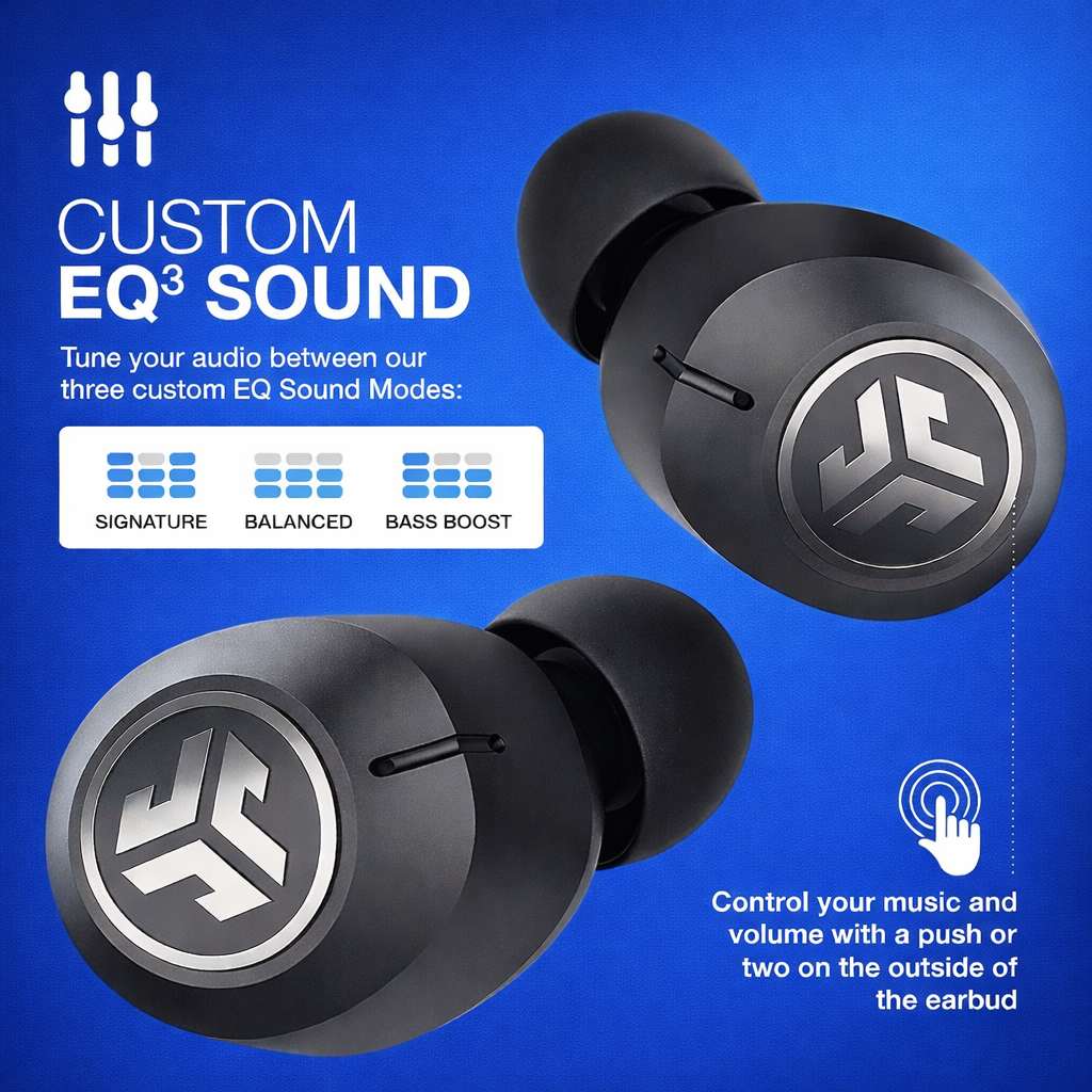 JLab JBuds Air ANC – Wireless Earbuds for Everyday Use